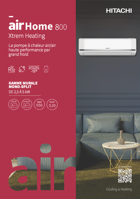 Brochure AIR HOME 800 PDF